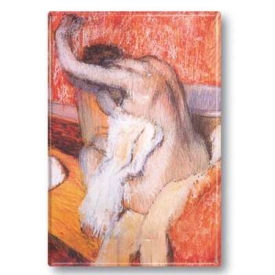 IMÁN E. Degas - After de Bath, woman drying herself