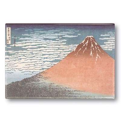 IMÁN K. Hokusai - Mount Fuji in clear weather