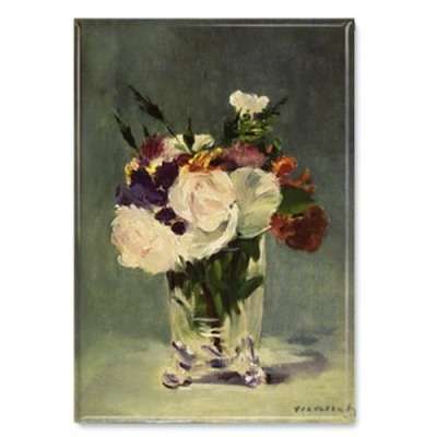 IMÁN E. Manet - Flowers in a Crystal Vase