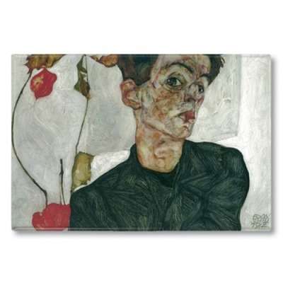 IMÁN E. Schiele - Self Portrait