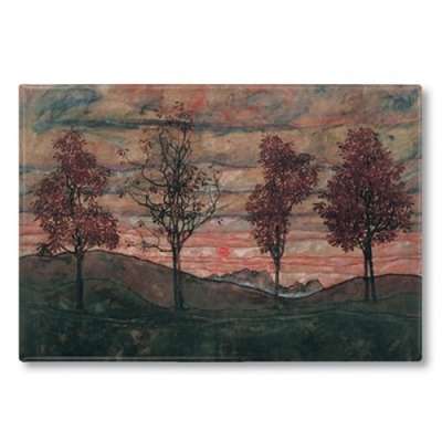 IMÁN E. Schiele - Four Trees