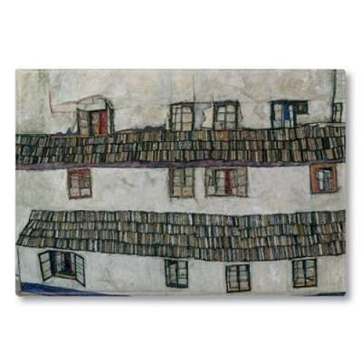 IMÁN E. Schiele - Old Houses