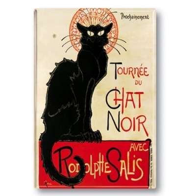 IMÁN A. Steinlen - Tournée du chat noir