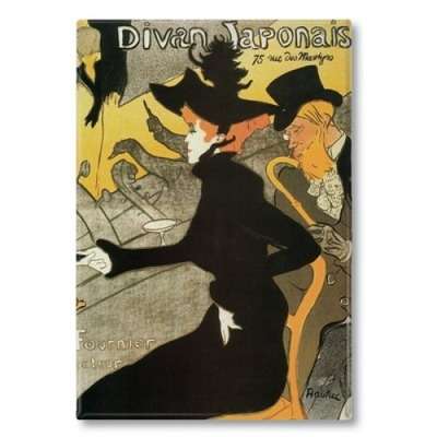 IMÁN H. Toulouse-Lautrec - Divan Japonais