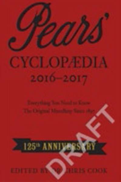 Pears Cyclopaedia 2016-2017