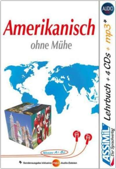 Amerikanisch ohne Mühe, Lehrbuch + 4 Audio-CDs + 1 mp3 CD