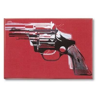 IMÁN A. Warhol - Guns Red