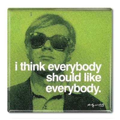 IMÁN A. Warhol - I think everybody should...