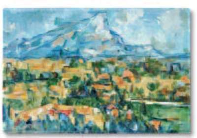 IMÁN Cezanne - Sainte-Victoire Mountain