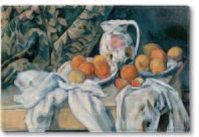 IMÁN Cezanne - Still Life with Pot and Flowers
