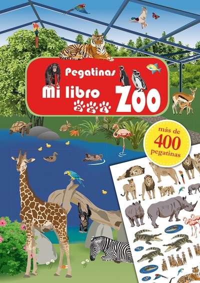 Pegatinas. Mi libro del zoo