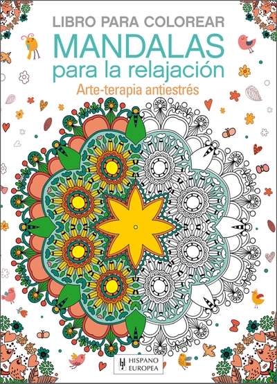 Libro para colorear mandalas para la relajación