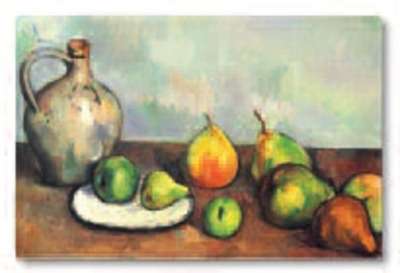 IMÁN Cezanne - Still Life, Jug and Fruits