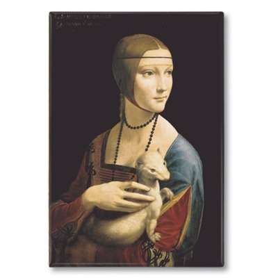IMÁN Da Vinci - Lady with an Ermine