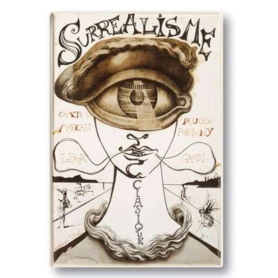IMÁN Dalí - Poster of Surrealism, 1969