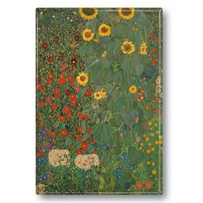 IMÁN Klimt - Farm Garden with Sunflowers