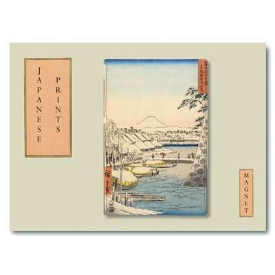 IMÁN Japanese prints- Sukiyabashi in Edo