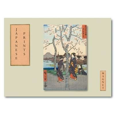 IMÁN Japanese prints - Sumida River