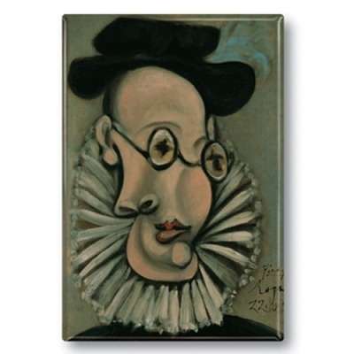 IMÁN Picasso - Portrait of Jaume Sabartés with Ruff and Hat, 1939