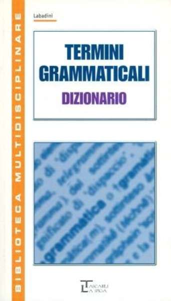 Dizionario termini grammaticali