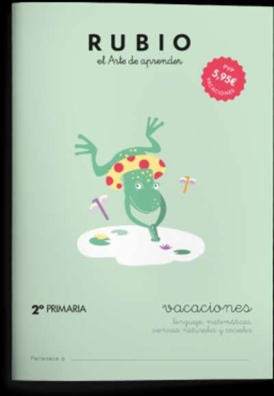 Cuadernos vacaciones Rubio - 2º Primaria