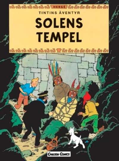 Tintin 14 / Solens Tempel (Sueco)