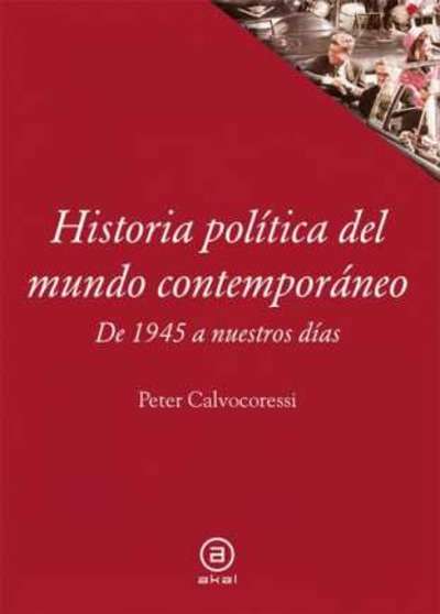 Historia política del mundo contemporáneo