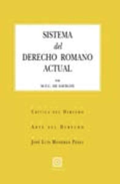 Sistema de derecho romano actual
