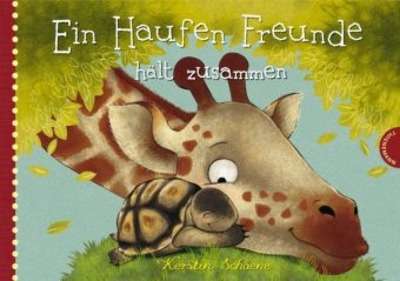 Ein Haufen Freunde hält zusammen