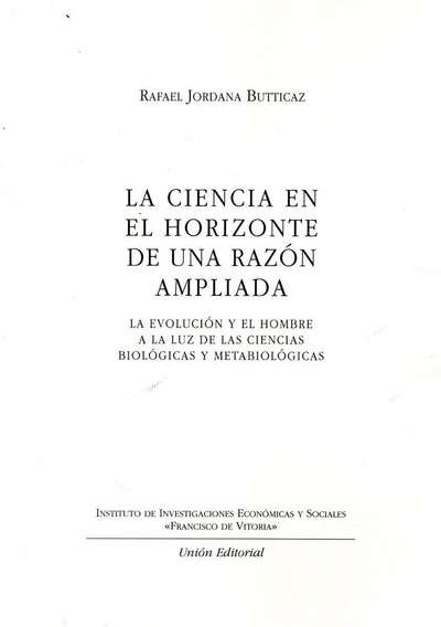 La ciencia en el horizonte de una razón ampliada