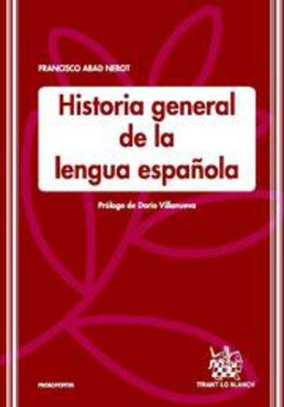 Historia General de la lengua española