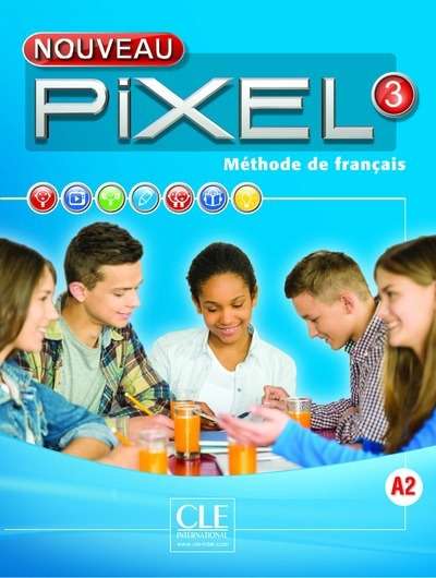 Nouveau Pixel 3  A2 Livre de l'élève + DVD-Rom