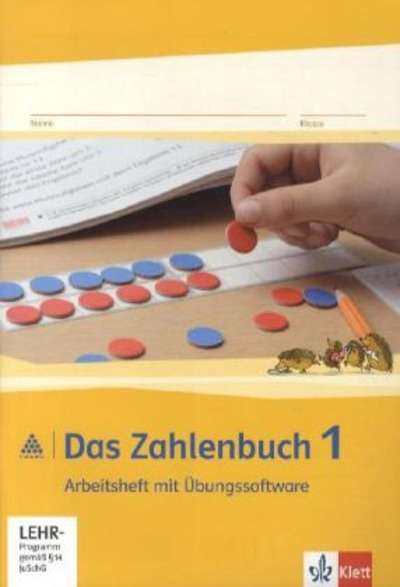 Das Zahlenbuch Allgemeine Ausgabe. 1. Schuljahr, Arbeitsheft m. CD-ROM
