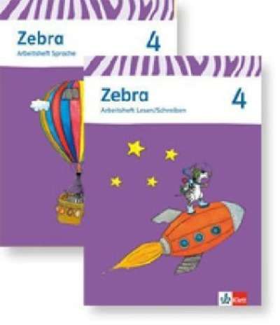 Zebra4. Schuljahr, Arbeitsheft Sprache / Lesen und Schreiben ohne CD-ROM
