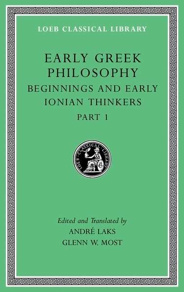 Early Greek Philosophy