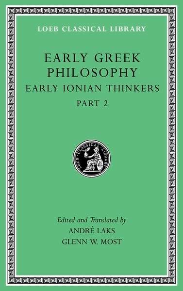 Early Greek Philosophy