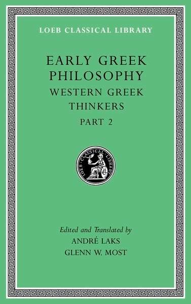 Early Greek Philosophy