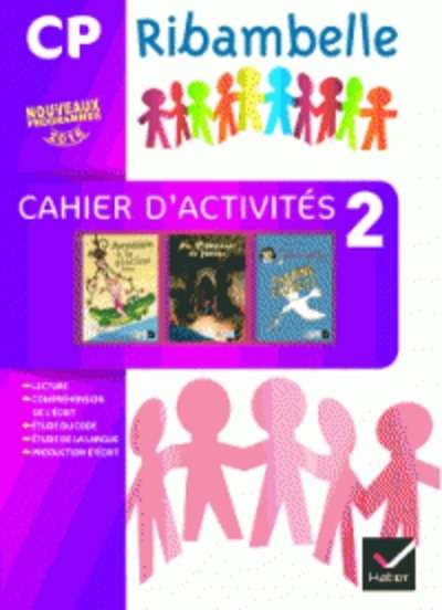 Ribambelle Français CP Série violette - Pack Cahier d'activités 2 + Livret d'entraînement 2