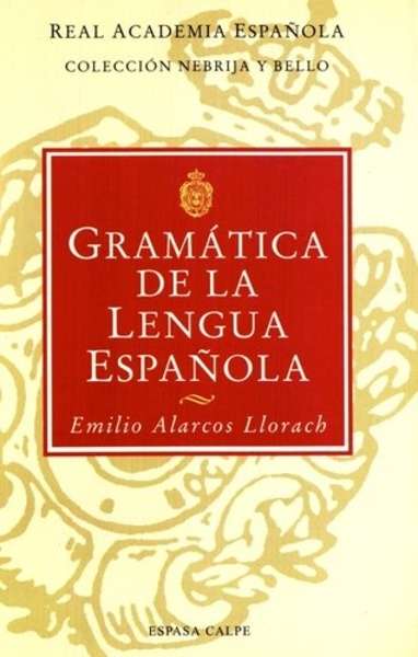 Gramática de la Lengua Española