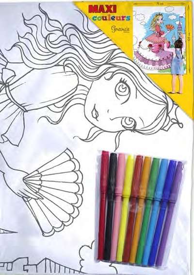 Maxi couleurs - Princesses