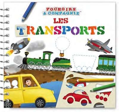 Les transports (Livres pochoirs)