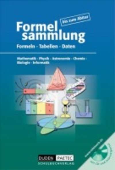 Formelsammlung bis zum Abitur, m. CD-ROM