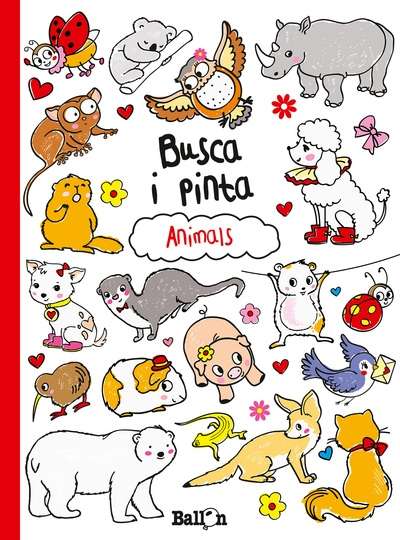 Busca i pinta. Animals