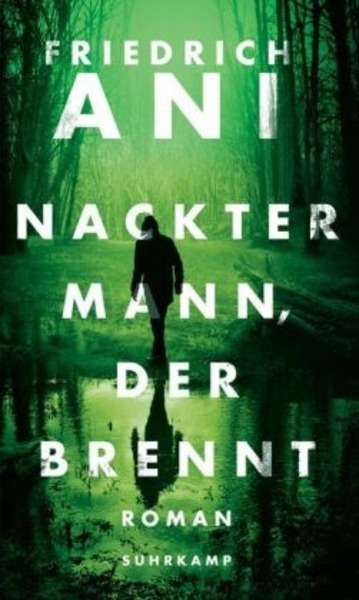 Nackter Mann, der brennt