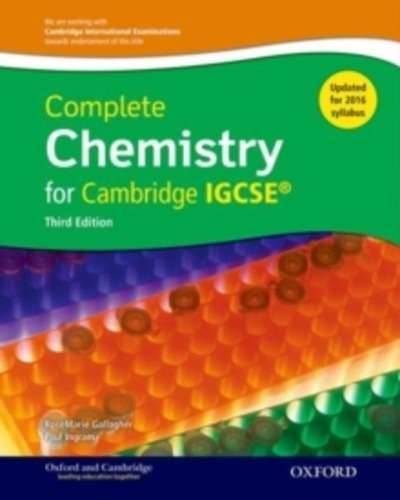 Complete Chemistry for Cambridge IGCSE Student Book