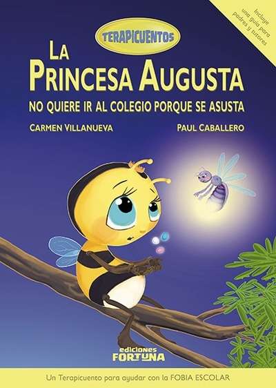 La princesa Augusta no quiere ir al colegio porque se asusta