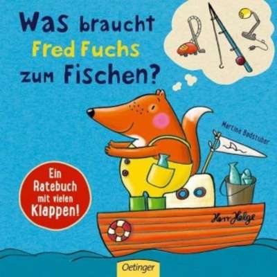 Was braucht Fred Fuchs zum Fischen?