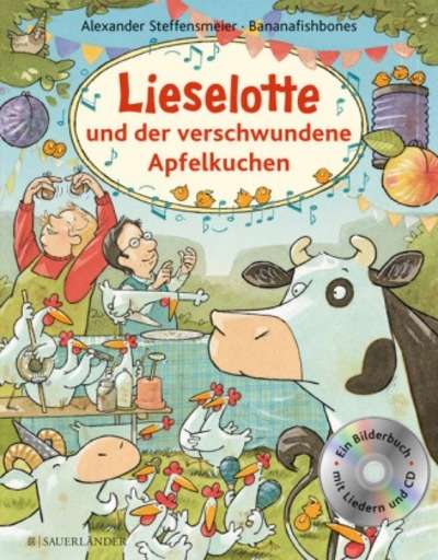 Lieselotte und der verschwundene Apfelkuchen, m. Audio-C