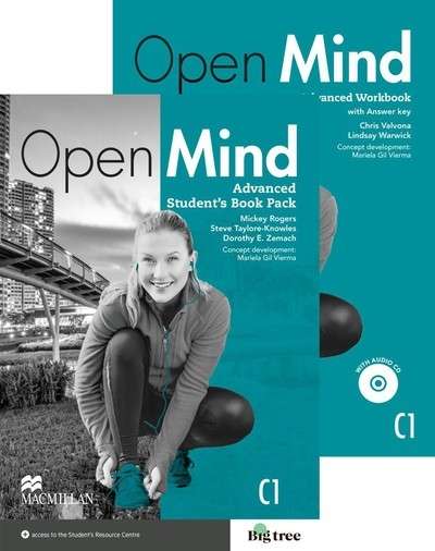 Open Mind Advanced Student's and Worbook  with key pack