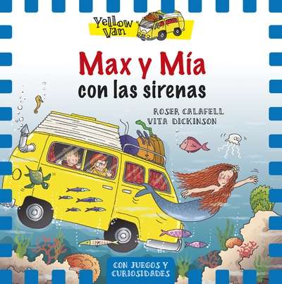 Max y Mía con las sirenas